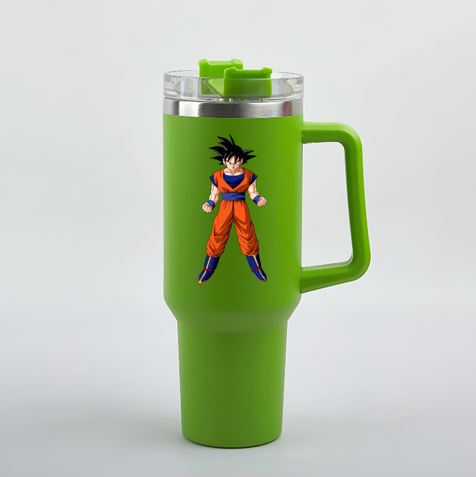 （画像用） ドラゴンボール 孫悟空（そん ごくう）Son Goku カカロット DRAGON BALL Kakarotto 1200mL車用タンブラー（カラープリント）